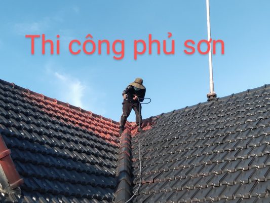 SƠN LẠI MÁI NGÓI CŨ